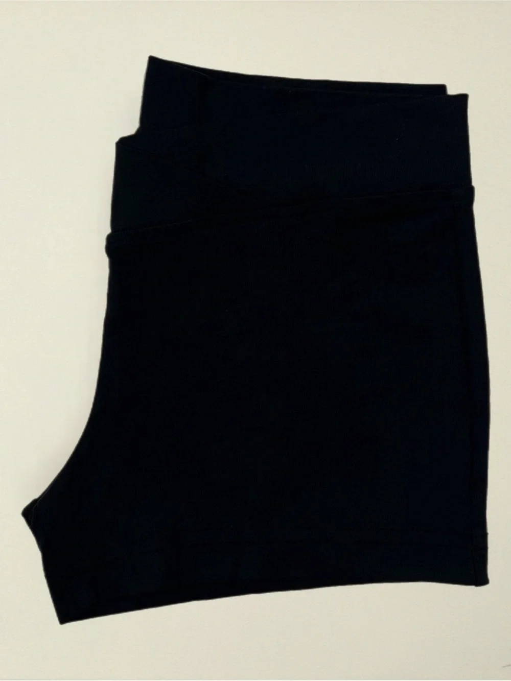 👯 Girls’ Black Biker/Bootie Shorts with V-Waistband | Kids’ Sz 3-4 (approx)